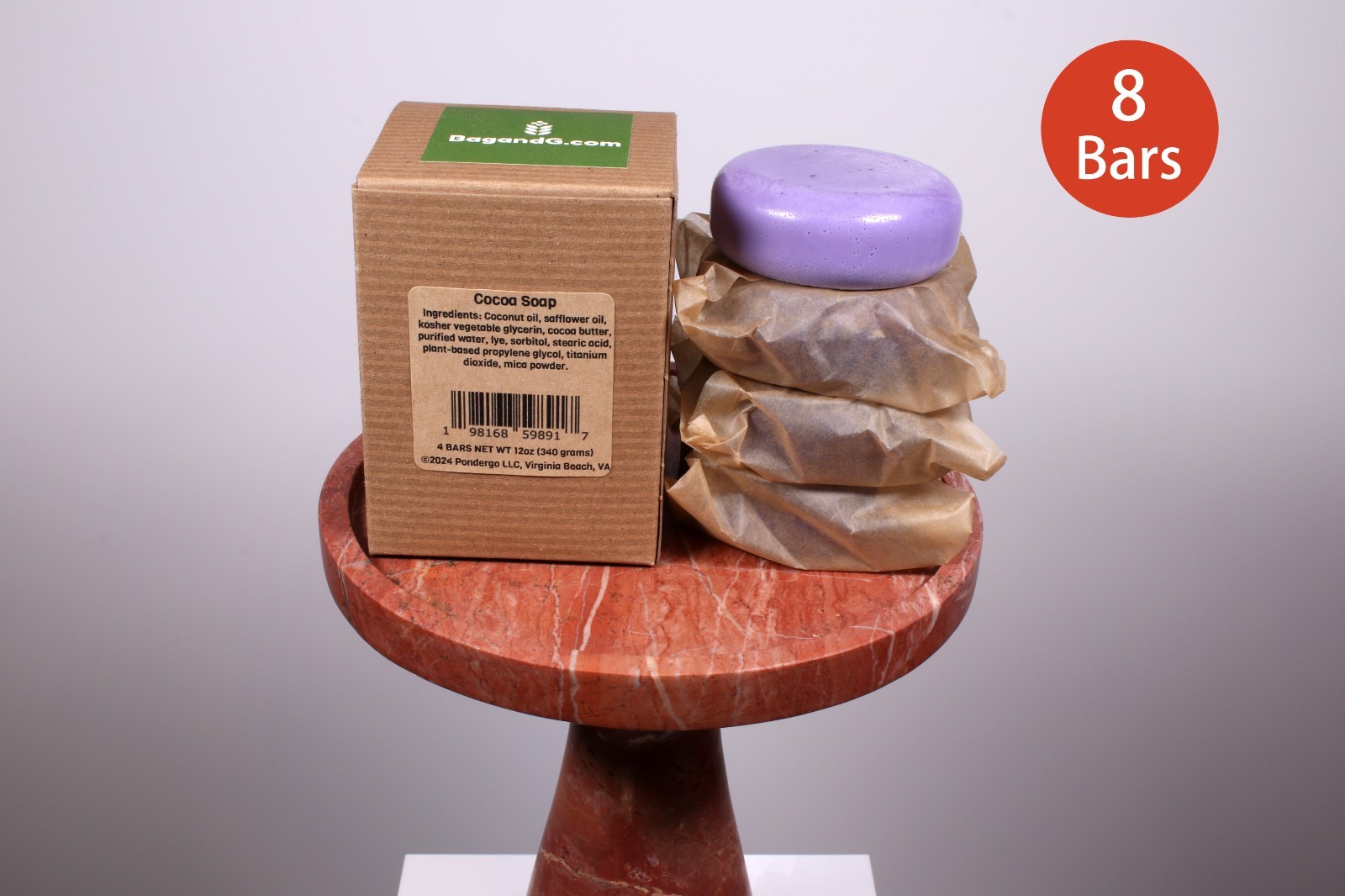 Eco Friendly Cocoa Soap
