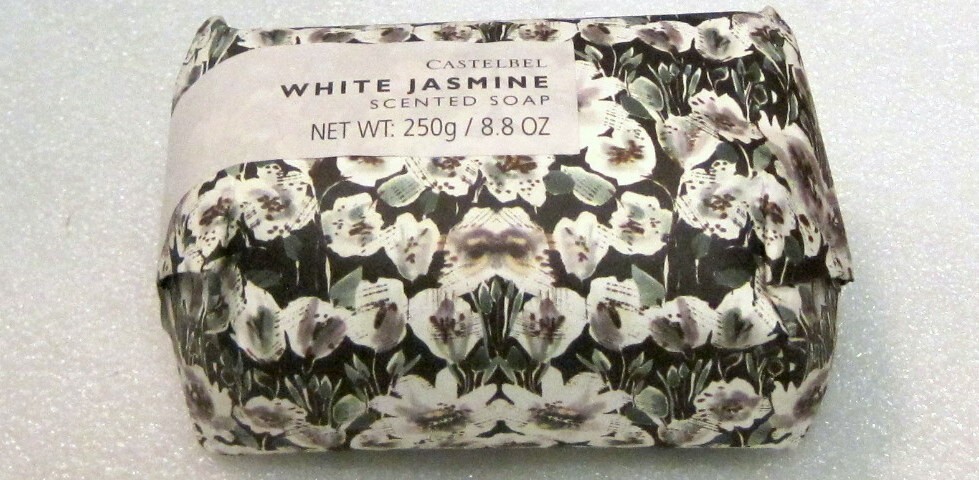 CASTELBEL WHITE JASMINE SCENTED SOAP BAR LARGE 8.8 OZ PAREBEN & GLUTEN FREE