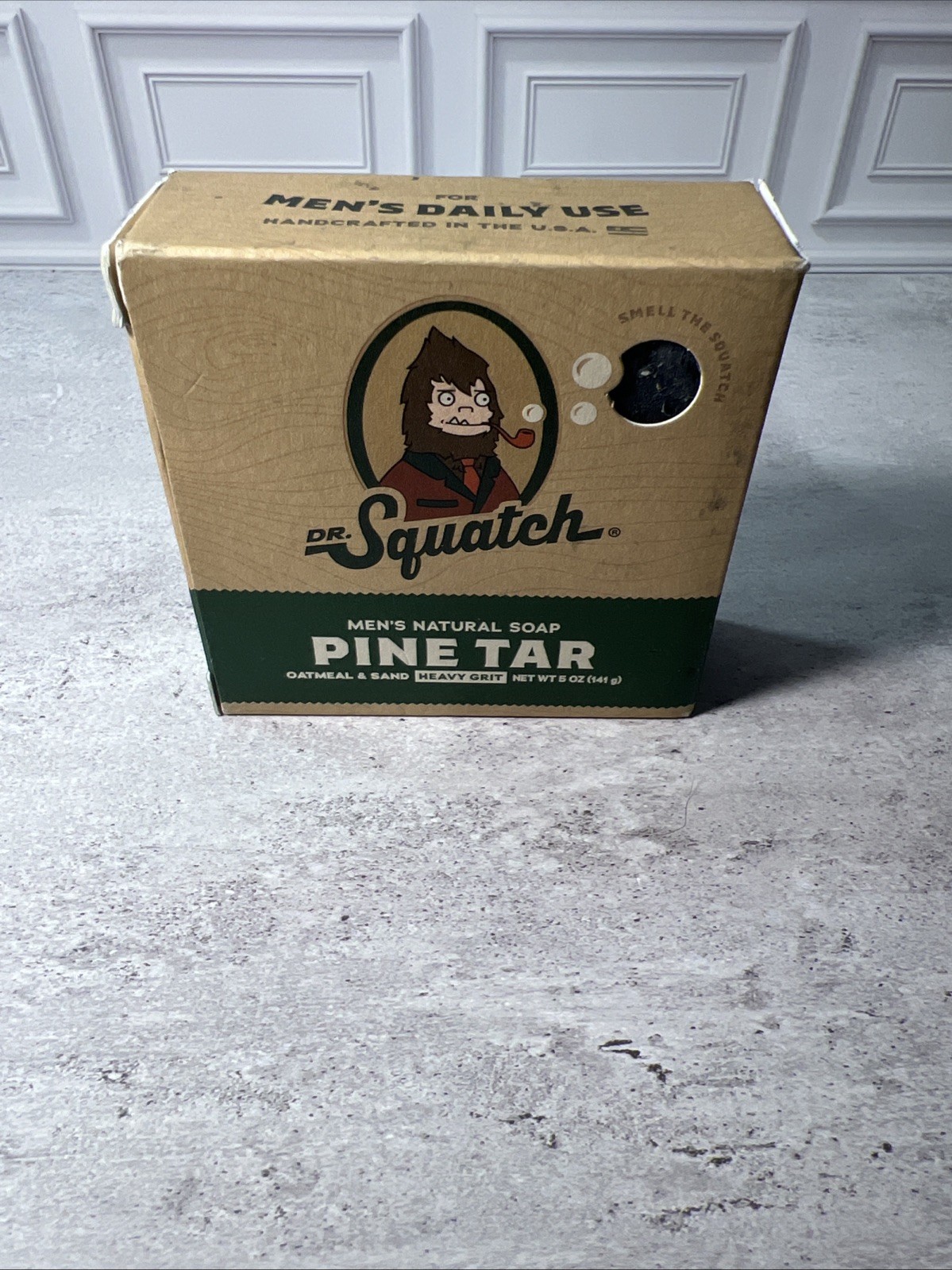 Dr. Squatch Pine Tar Soap for Men – 5oz