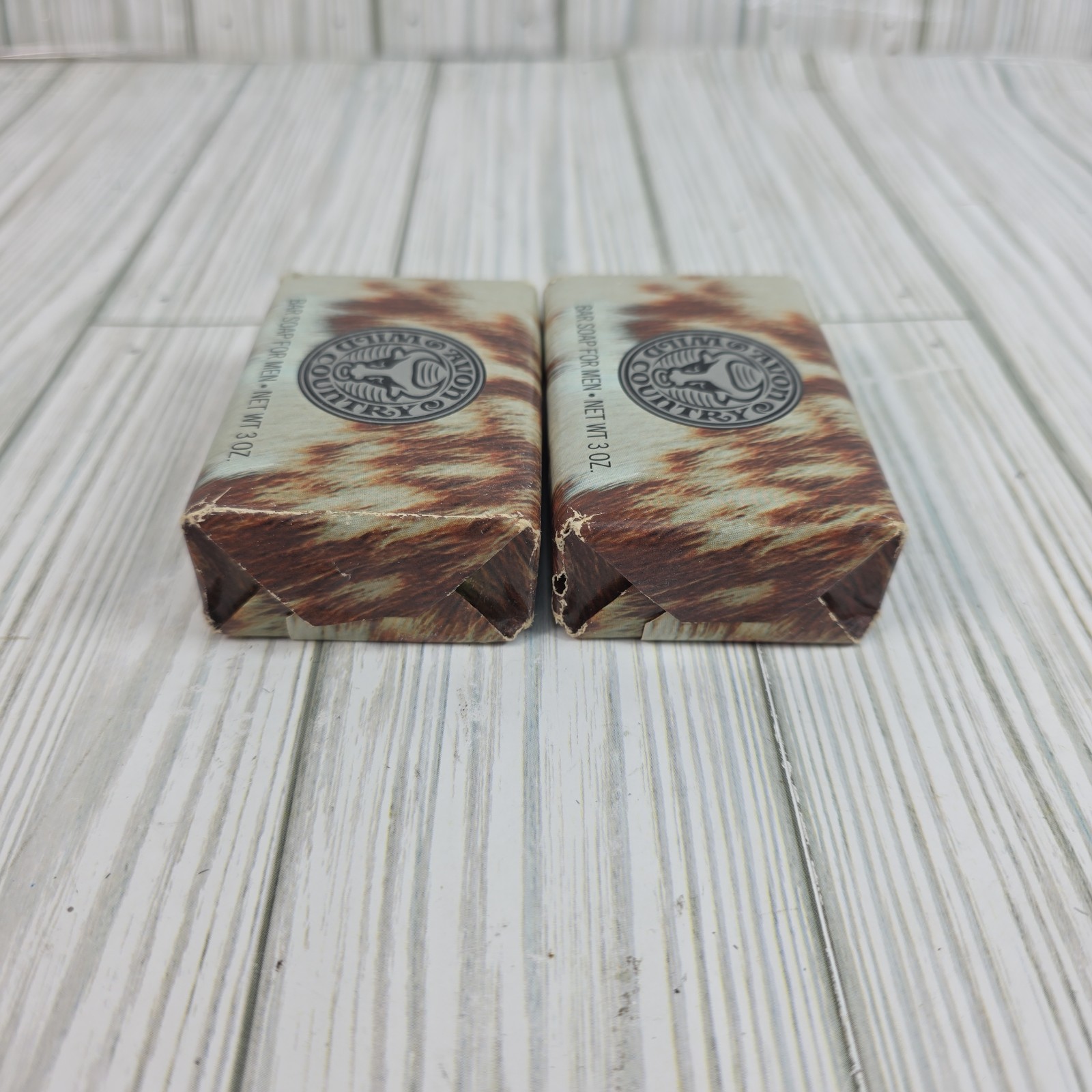 Vintage Avon Wild Country Men’s Bar Soap New In Box – 2 Bars 3oz NOS