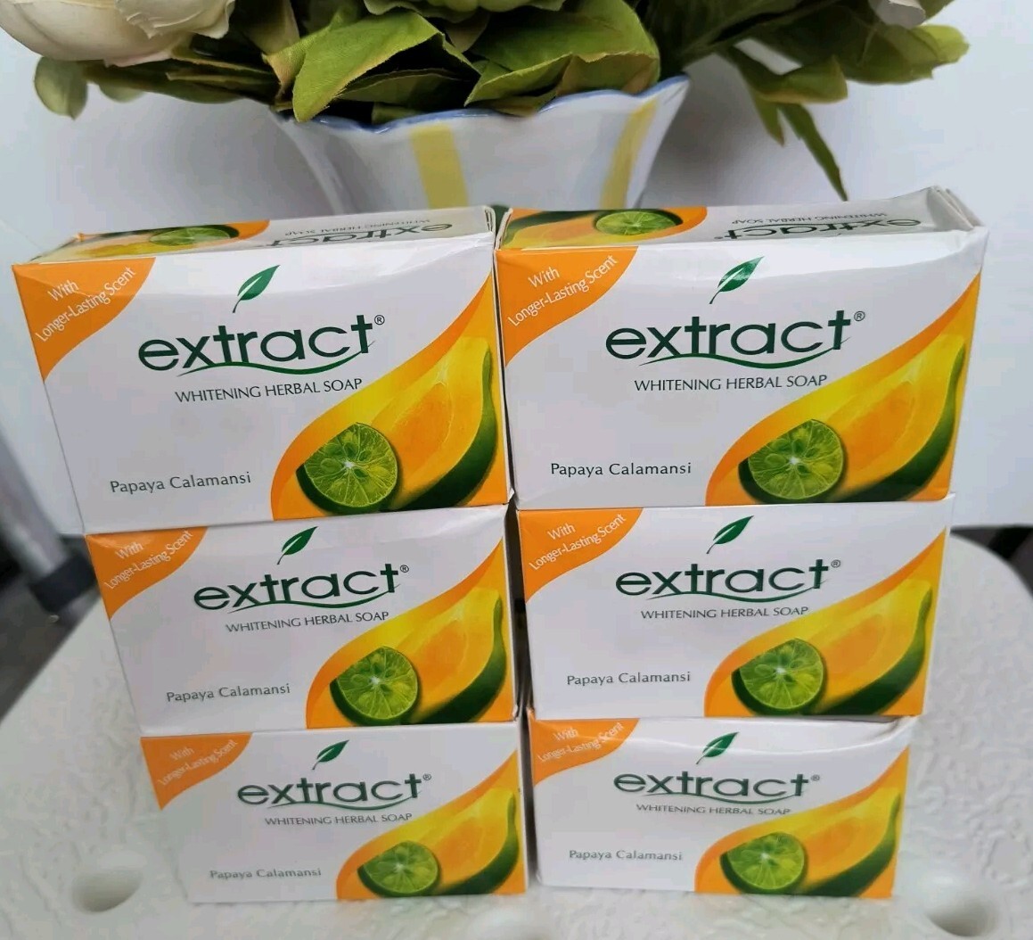Extract Whitening Herbal Soap pack of 6