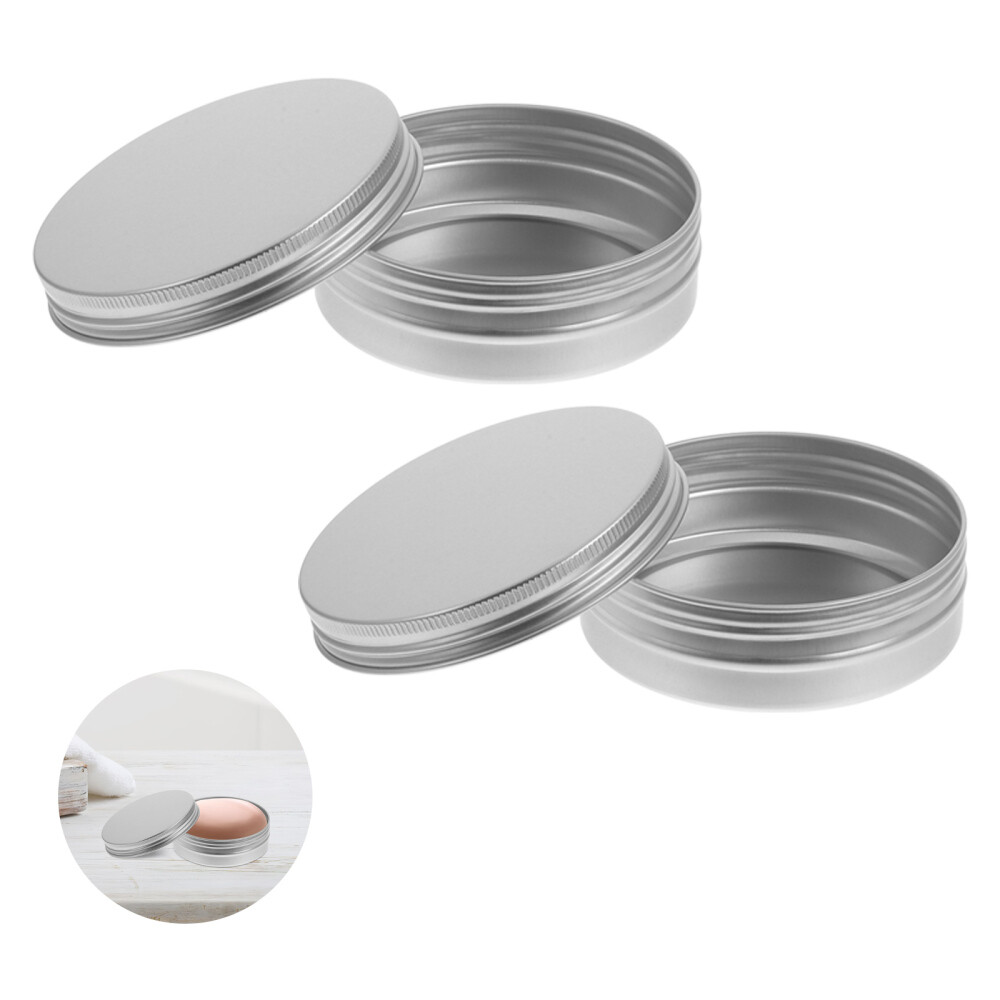 3Pcs Soap Boxes Sink Cases with Lid Soap Trays Housewarming Gifts (Silver)
