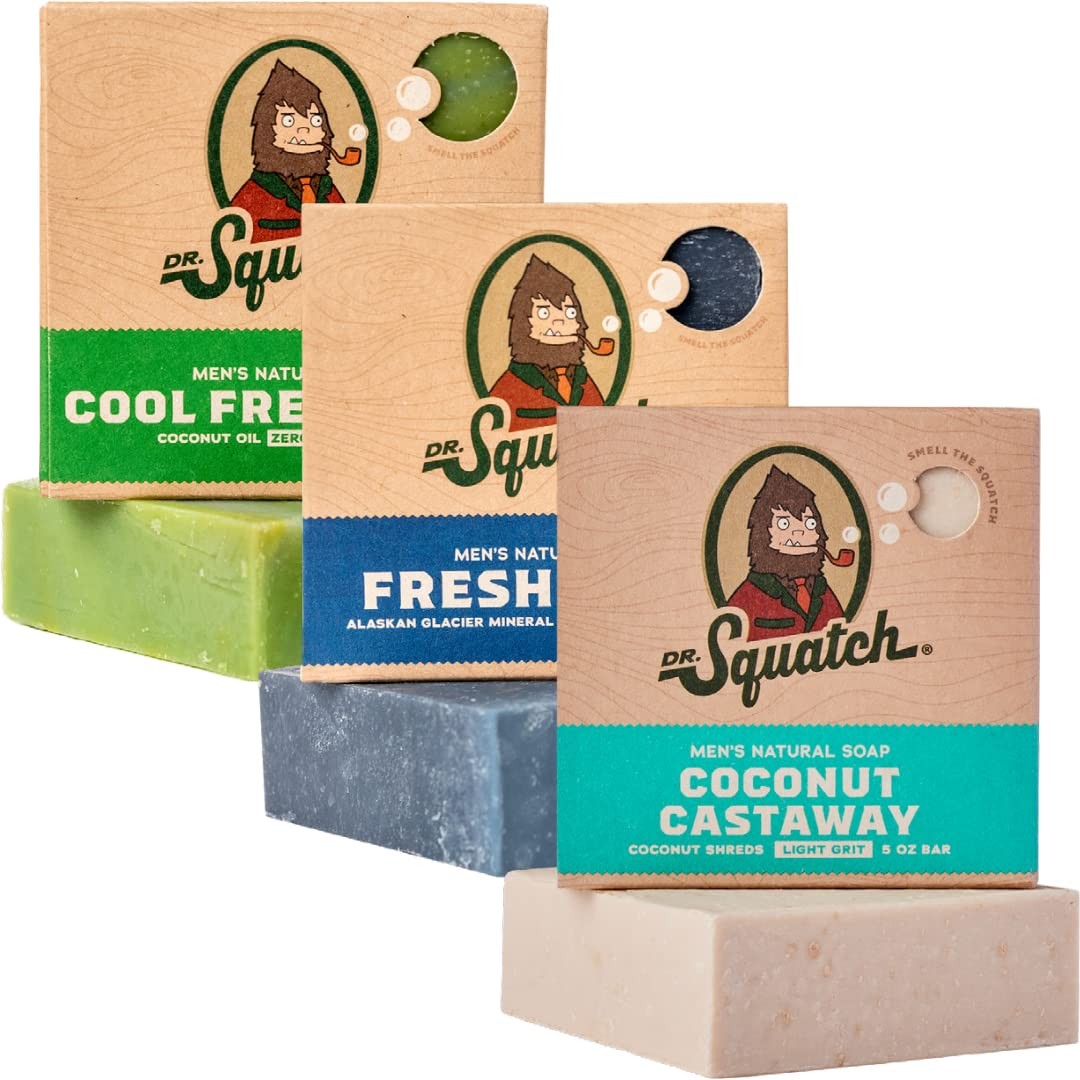 Natural Men’s Bar Soap – Cold Process Body Soap Bar with Natural Oils – Gifts…