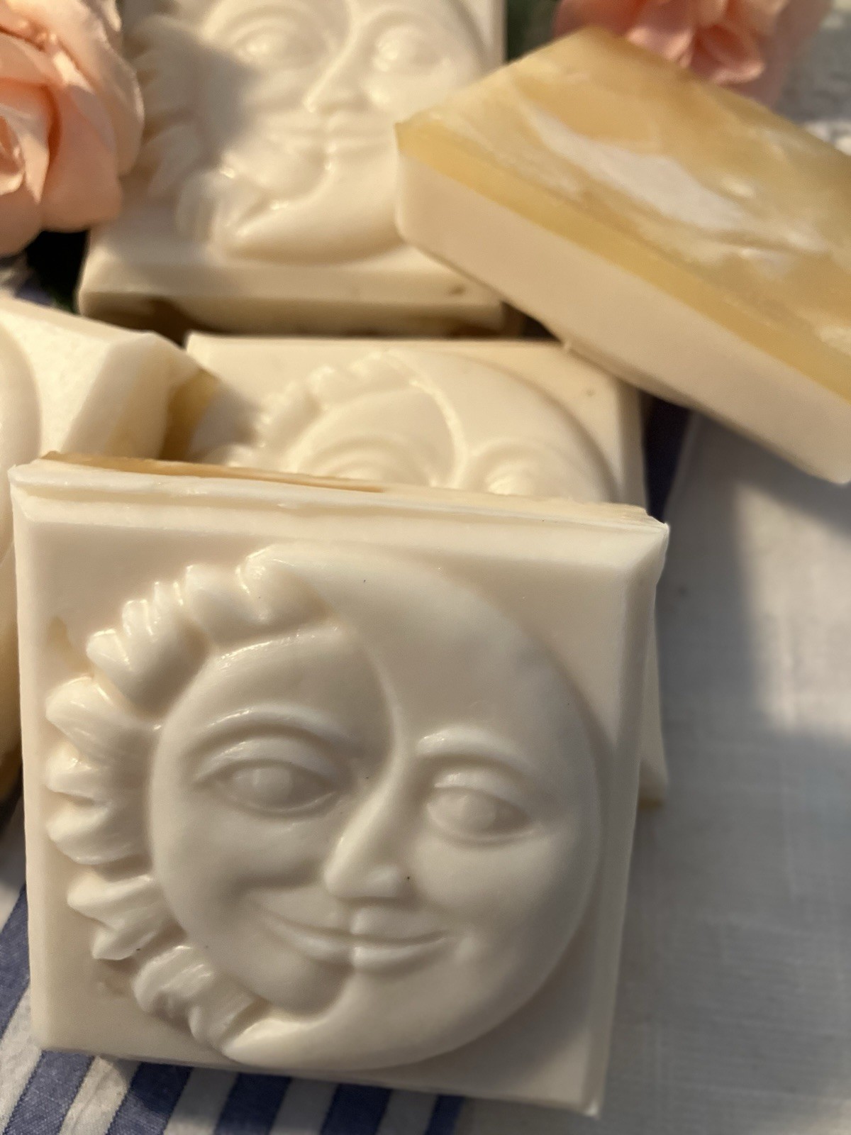 Handmade Glycerin/Goatmilk & HoneySoap~Organic Natural Oils~CHAMOMILE NEROLI-3oz