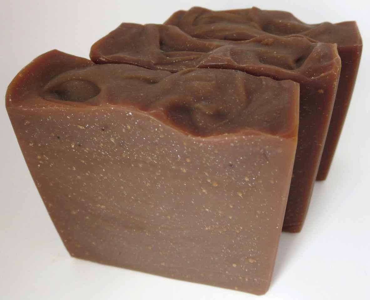 HANDMADE DARK ROAST COFFEE SCENTED SOAP COLD PROCESSED NON-TOXIC VEGAN 4oz