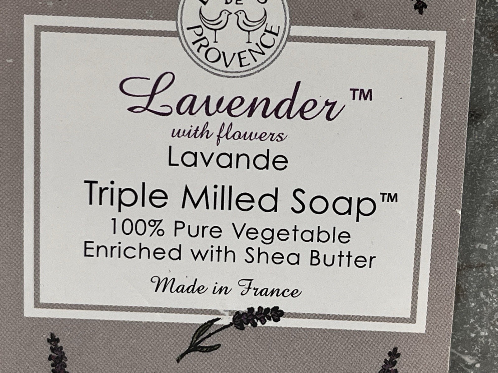 Trader Joe’s Bisous de Provence Lot of 6 French Triple Milled Soaps