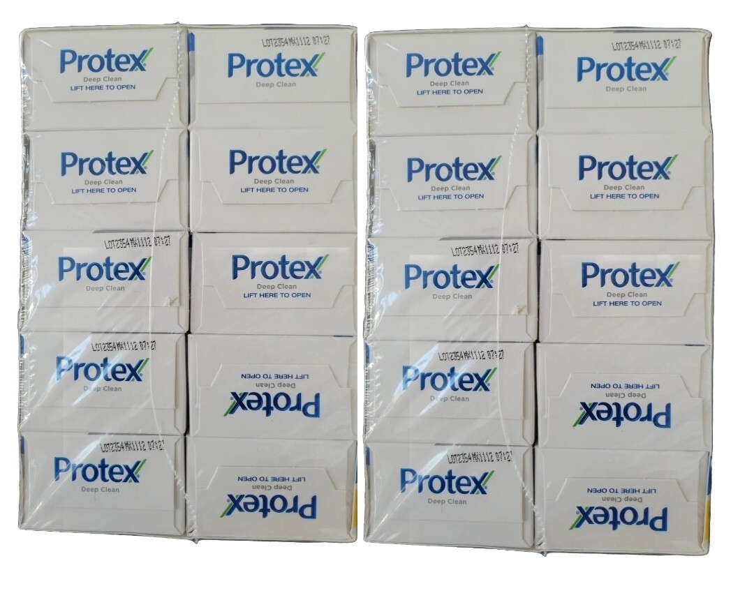 PROTEX OATS Antibacterial Soap Jabon Protex Avena FAMILY PACK 20 BARS OF 4.5 OZ