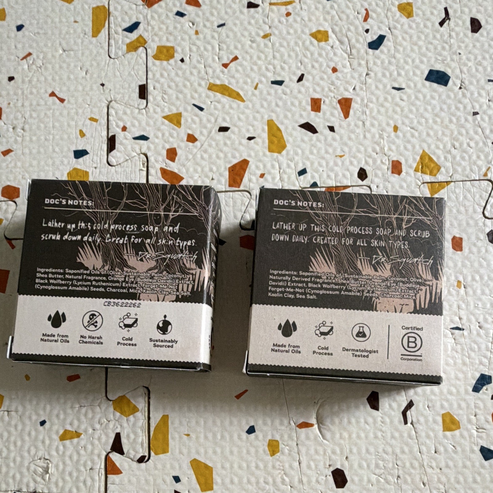 Dr. Squatch Werewolf Wash Limited Edition Men’s Natural Soap Bar 5 oz Multipack