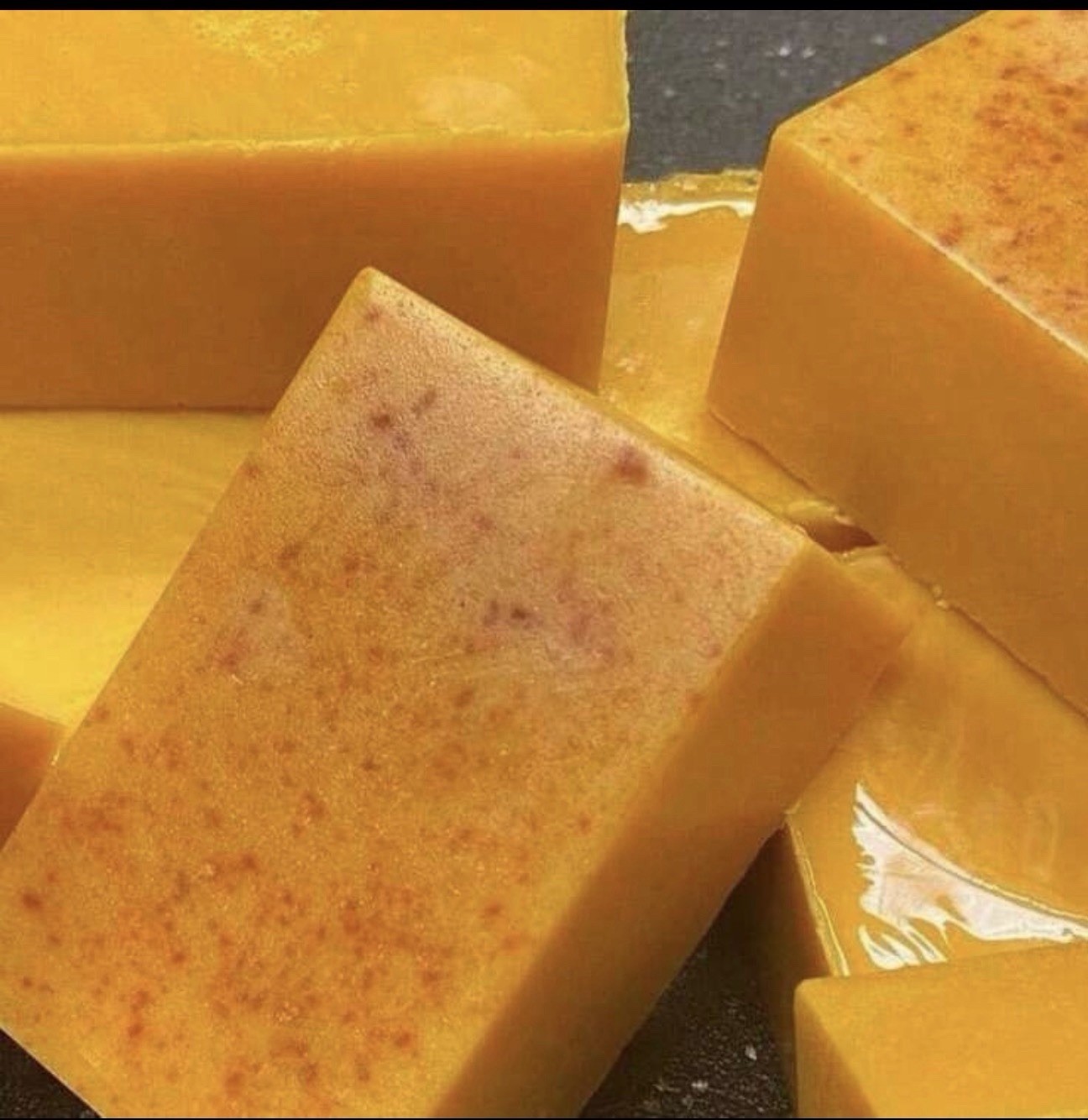 lemon turmeric kojic acid brightening soap