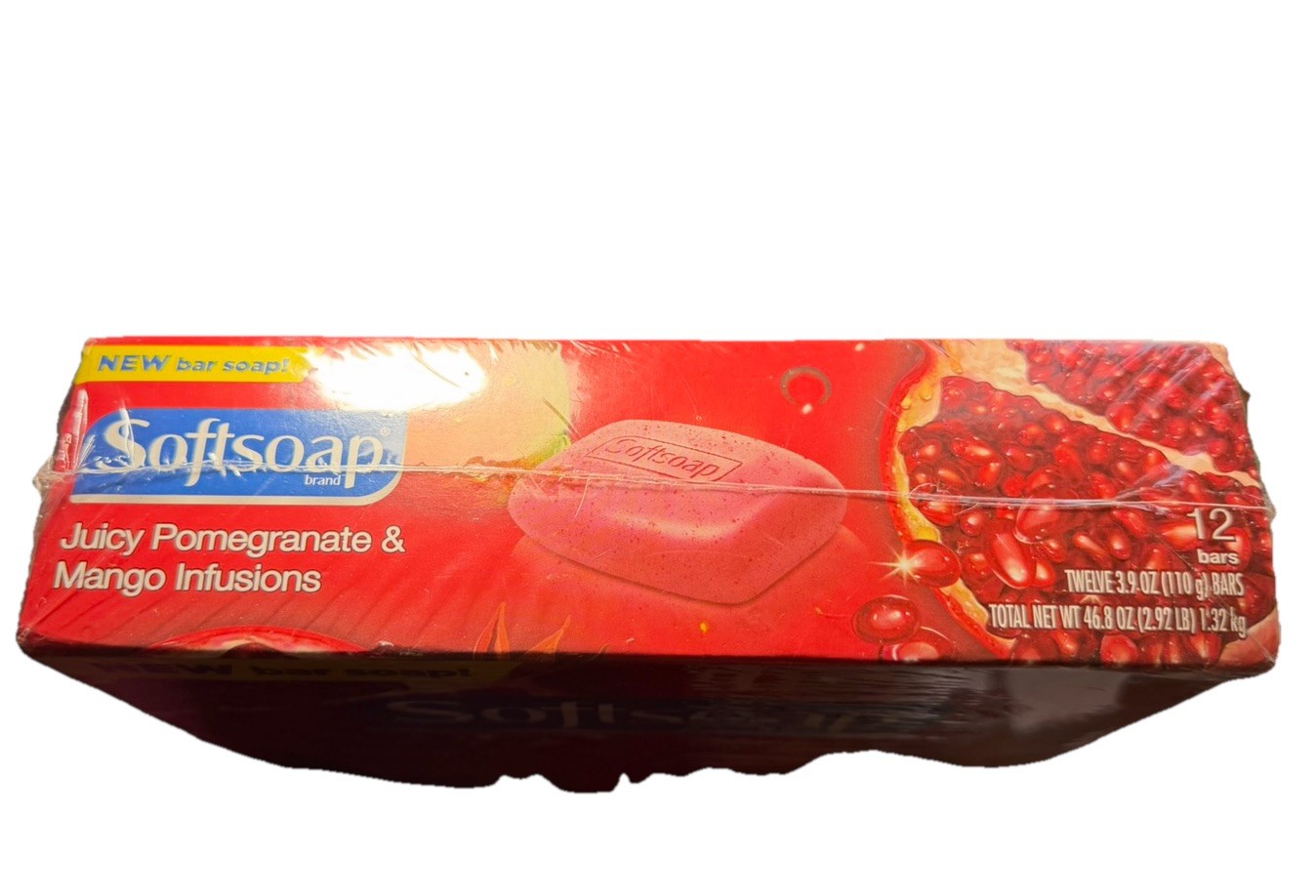 Softsoap Juicy Pomegranate & Mango Infusions Bars 12 Pack Shelf Ware See Pics