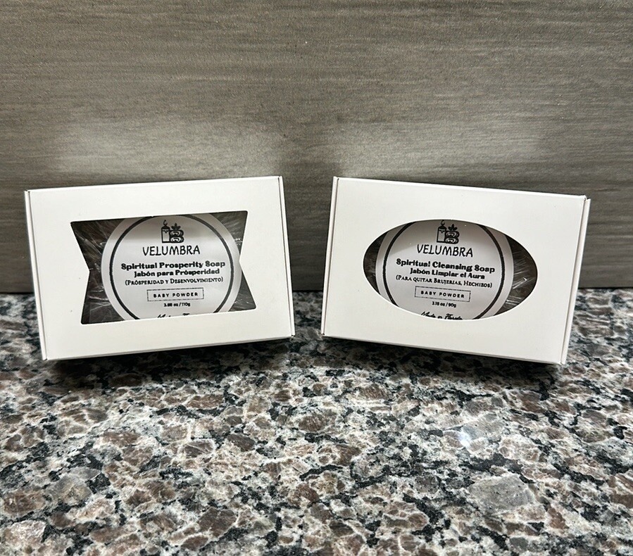 2 Ritual Soap | Limpieza & Prosperidad | Spiritual Cleansing Yoruba Ifa Handmade