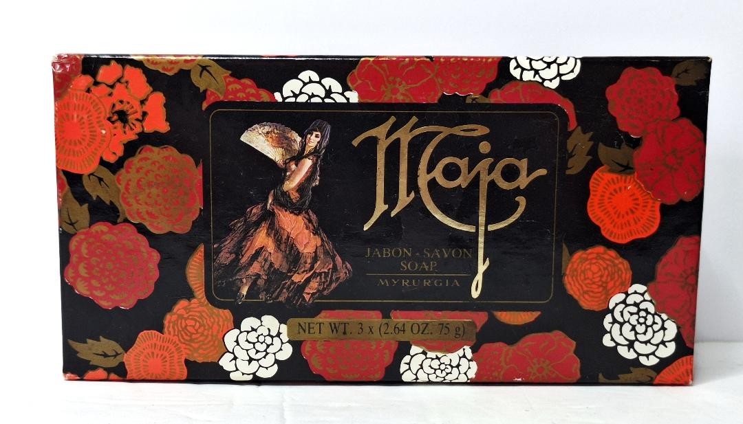 Mają Jabon by Myrurgia Vintage ESPANA Scented Soap Bars Spain. 2 Boxes 6 soaps