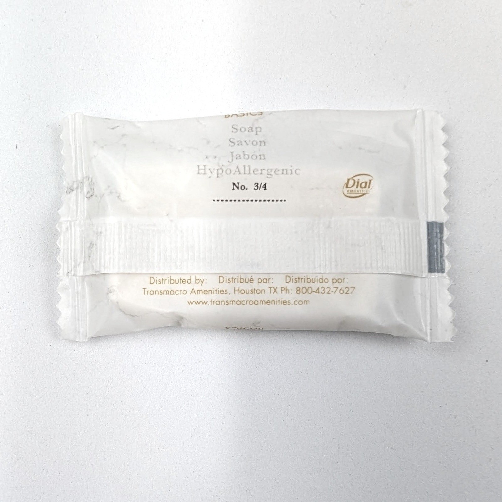 Dial White Marble Complexion Bar Soap Hypoallergenic Bulk 100 Count Travel Size
