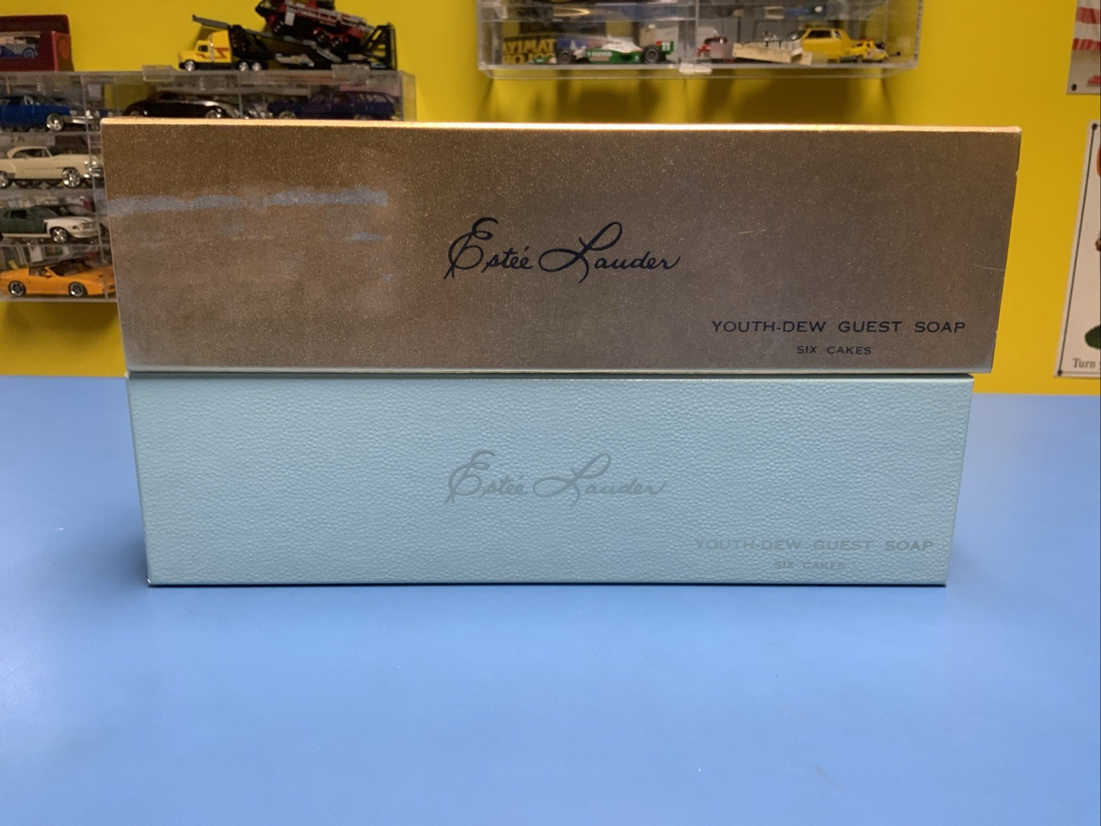 VINTAGE 80s Estée Lauder Youth Dew Guest Soap Multi Pack 6 Sealed Bars