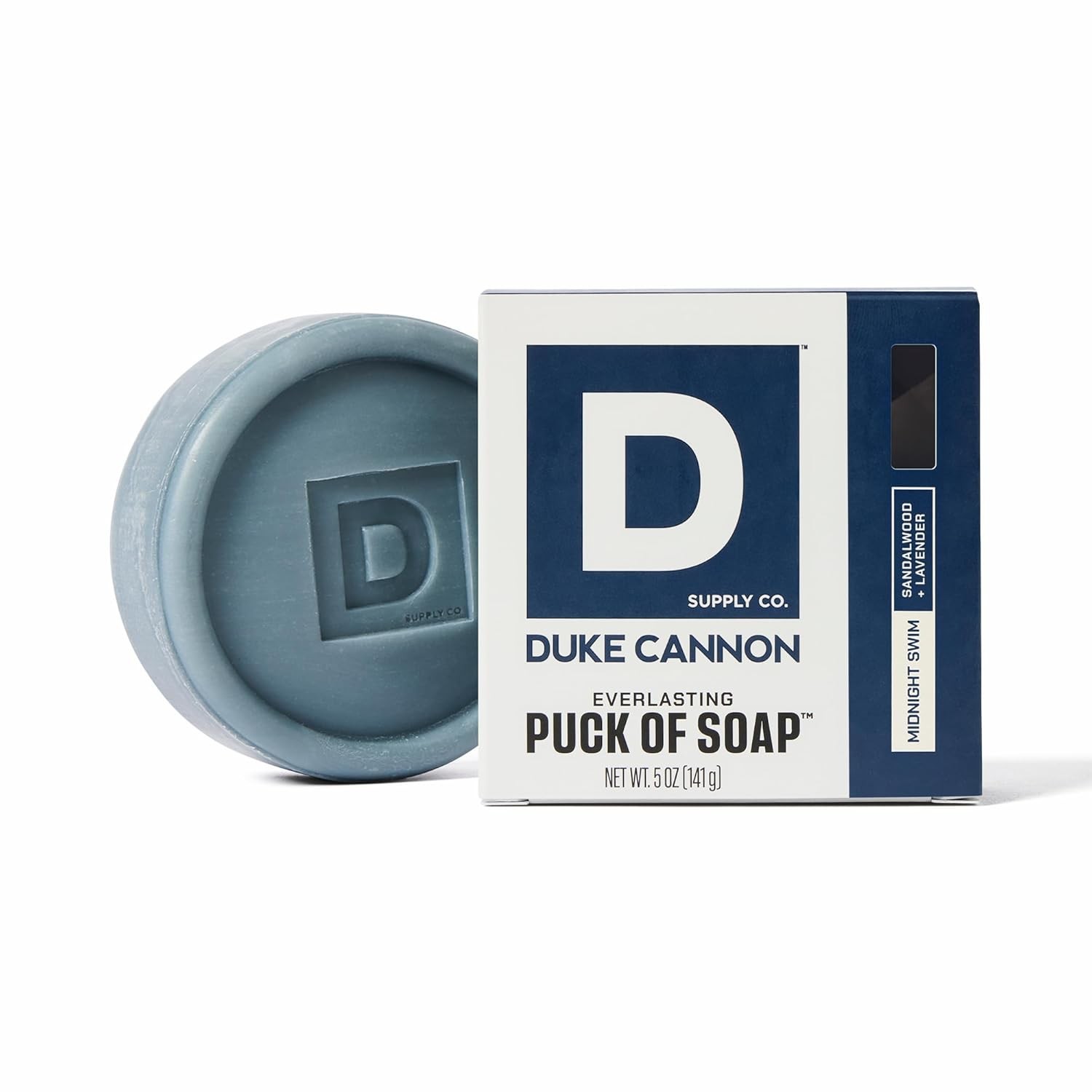Duke Cannon Supply Co. Bar Soap Puck – Men’s Rounded Bar Soap with Masculine Sce