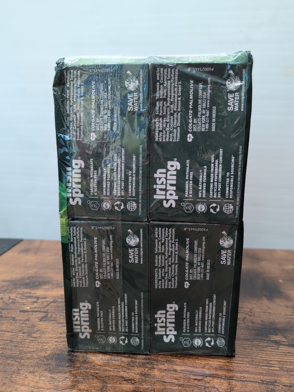 Irish Spring Bar Soap 20 Pack Old Formula *No Linseed* 3.7 oz Bars Sealed 74 oz