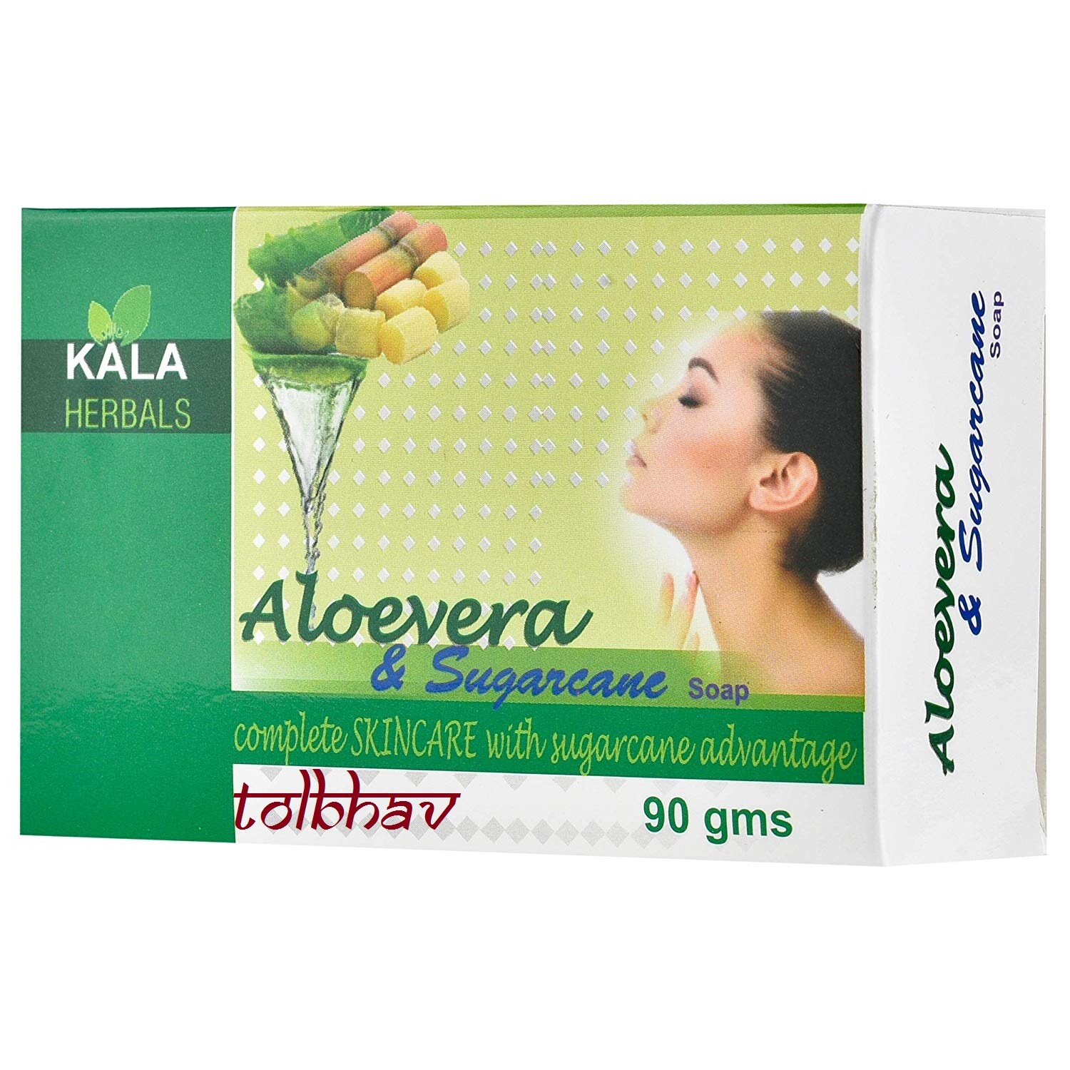 100% Herbal, Aloevera And Sugarcane Beauty Soap Chemical Free