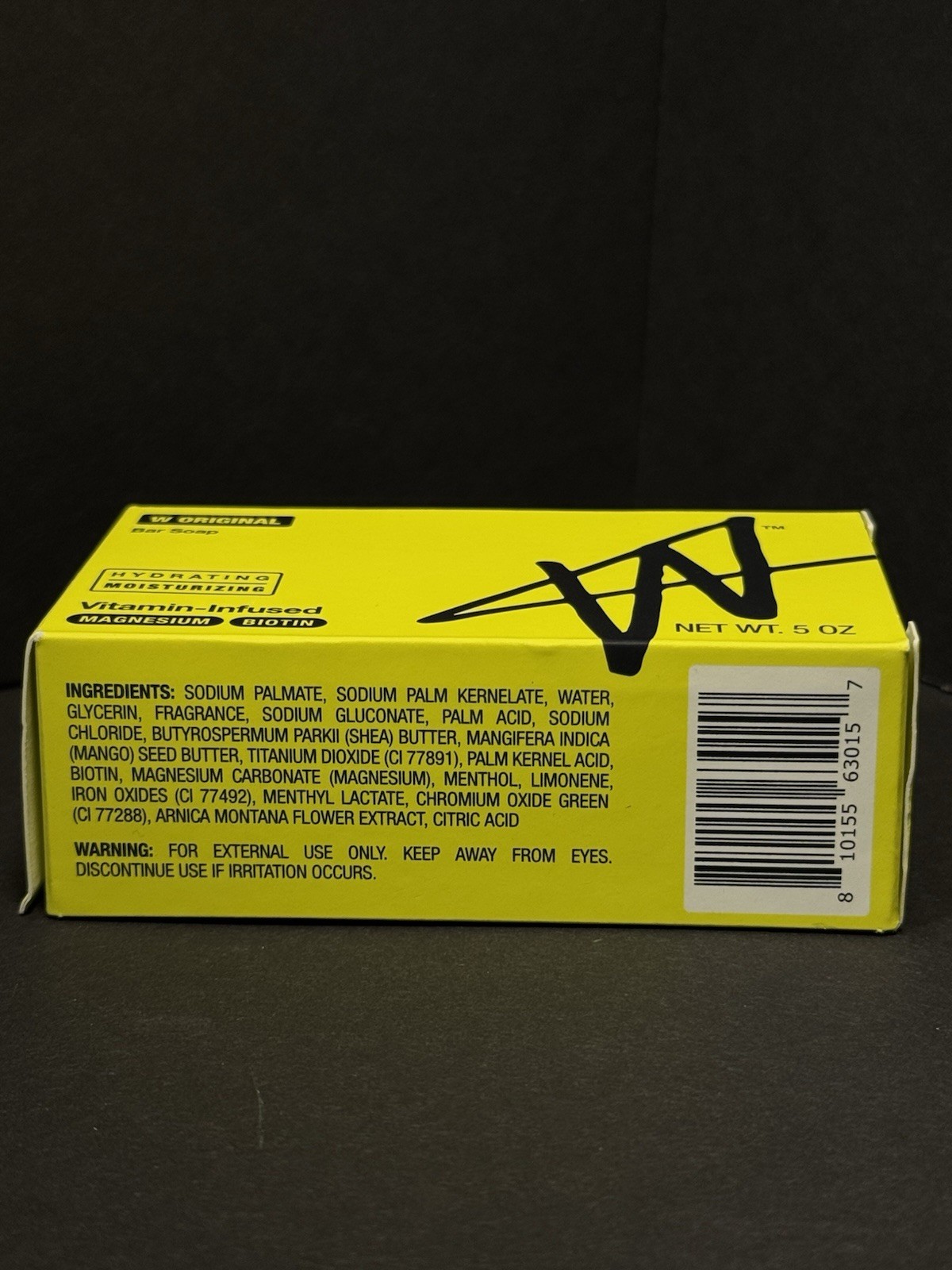 W by Jake Paul Hydrating Moisturizing Soap Bar Original Scent, 5 oz