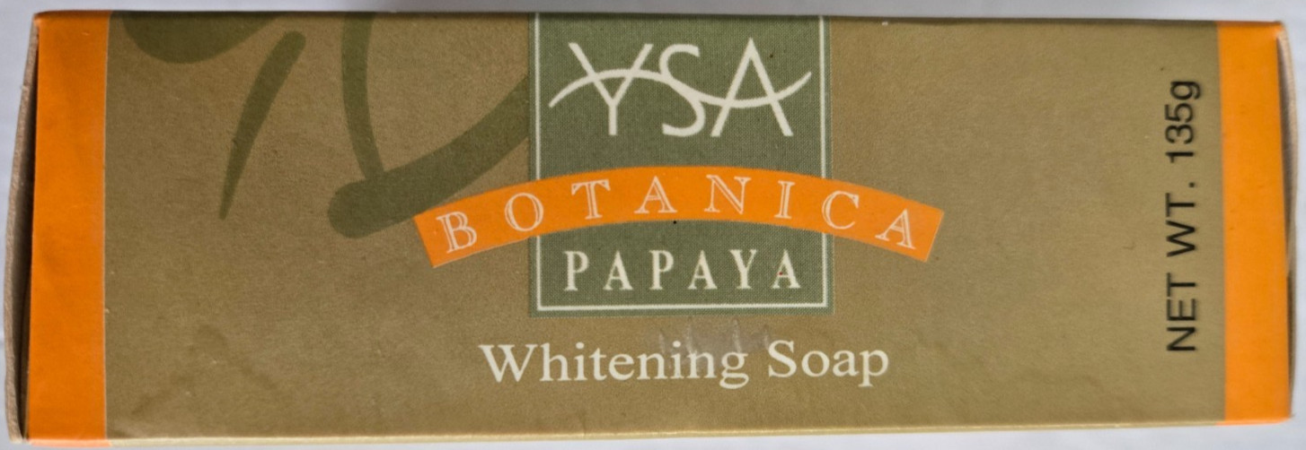 YSA BOTANICA PAPAYA WHITENING SOAP Brand New