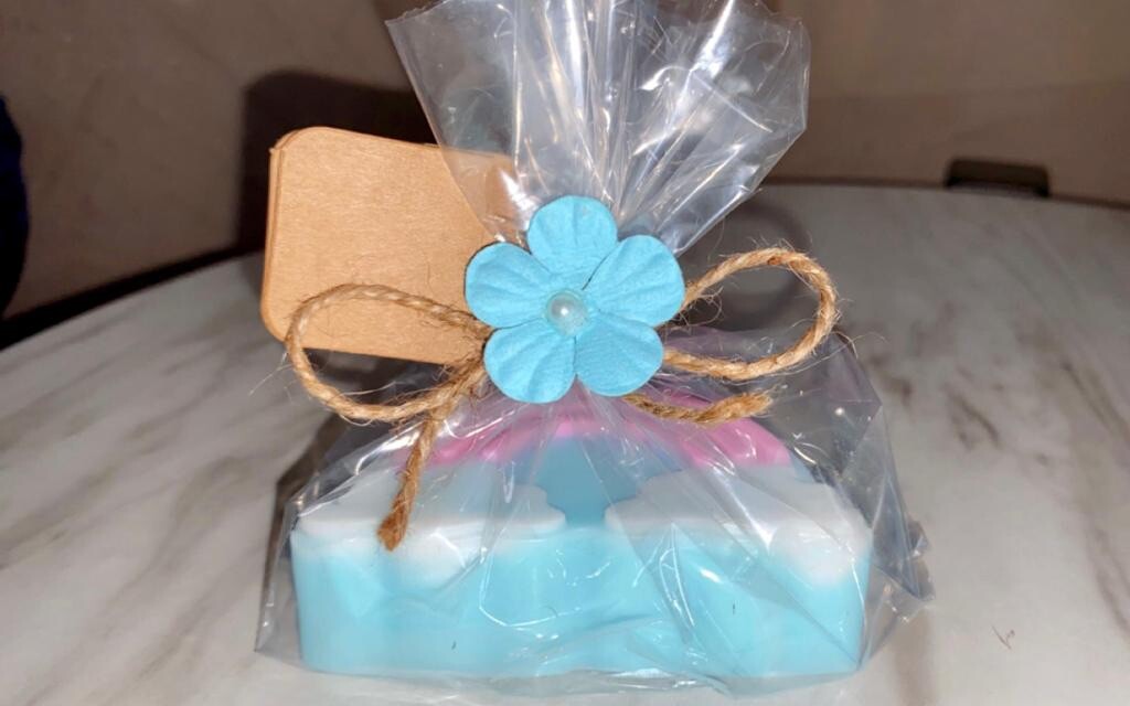All Natural Handmade Rainbow Soap