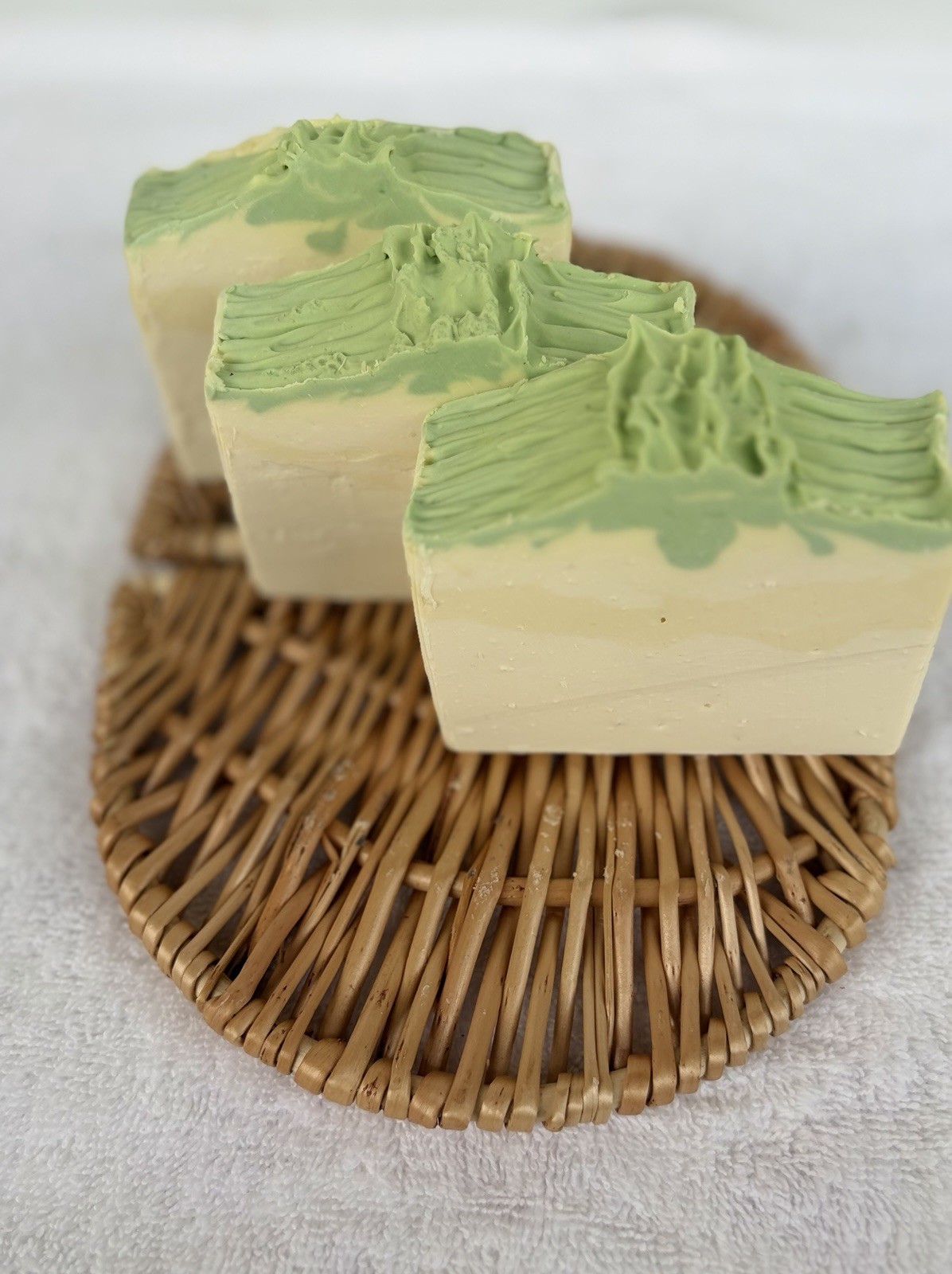 Fresh Pineapple Soap Cold-processed with organic oils 4 .5onz