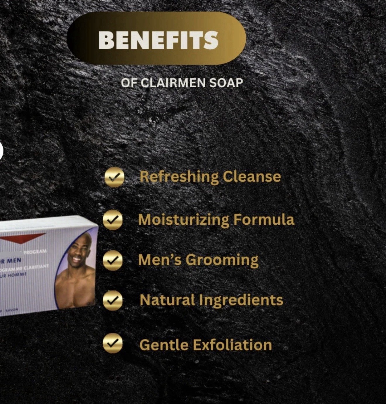 Clairmen Lightening Soap 180g Free Shipping