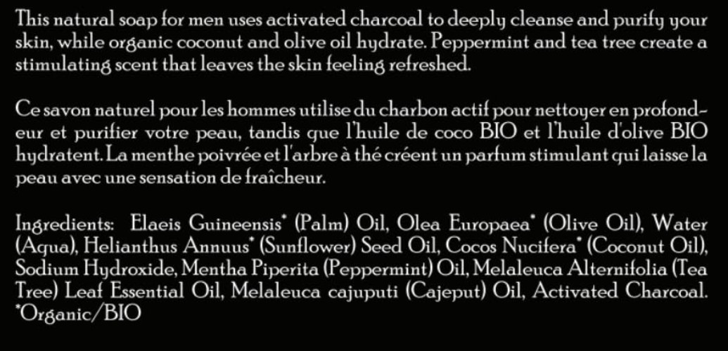 Brickell Men’s Purifying Charcoal Soap Bar for Men, Exfoliating Bar Soap Hand…