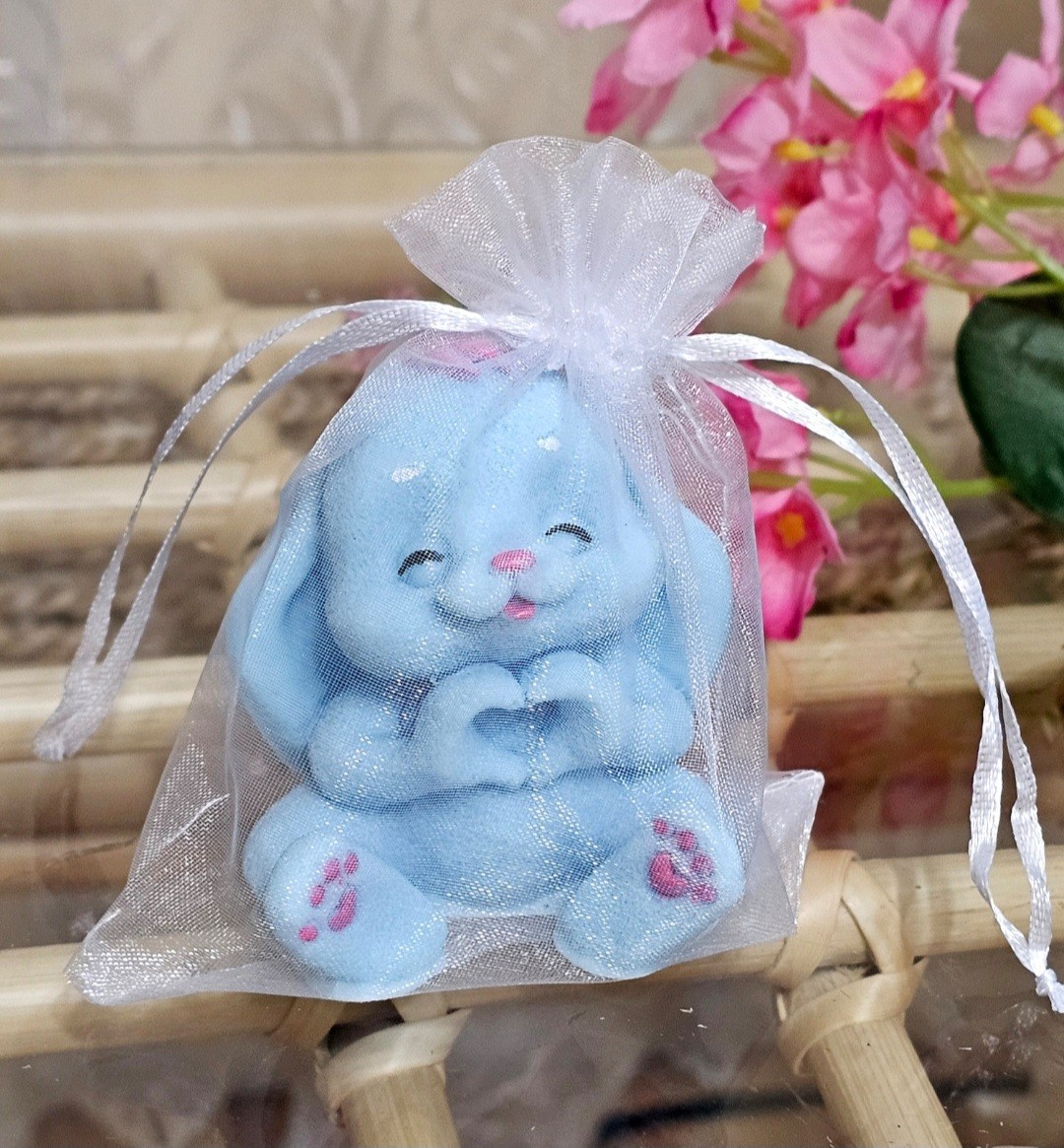 Handmade Rabbit Soap Gift Kids Birthday Favor Unique Gift Idea