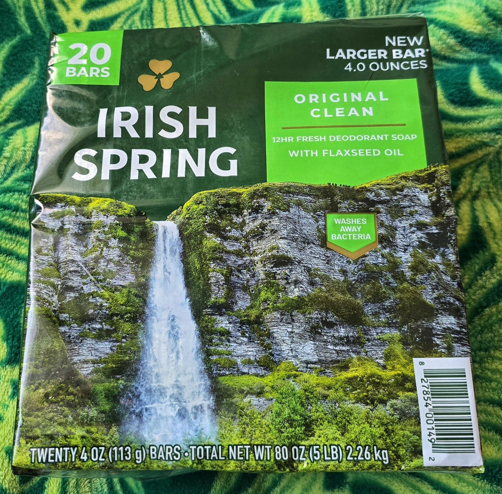 Irish Spring – Bar Soap, Original Clean (4 oz., 20 ct.)