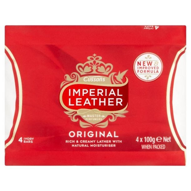 Imperial Leather Original Soap,100g, Pack of 12bars (Pack of 4x 3) – USA Seller