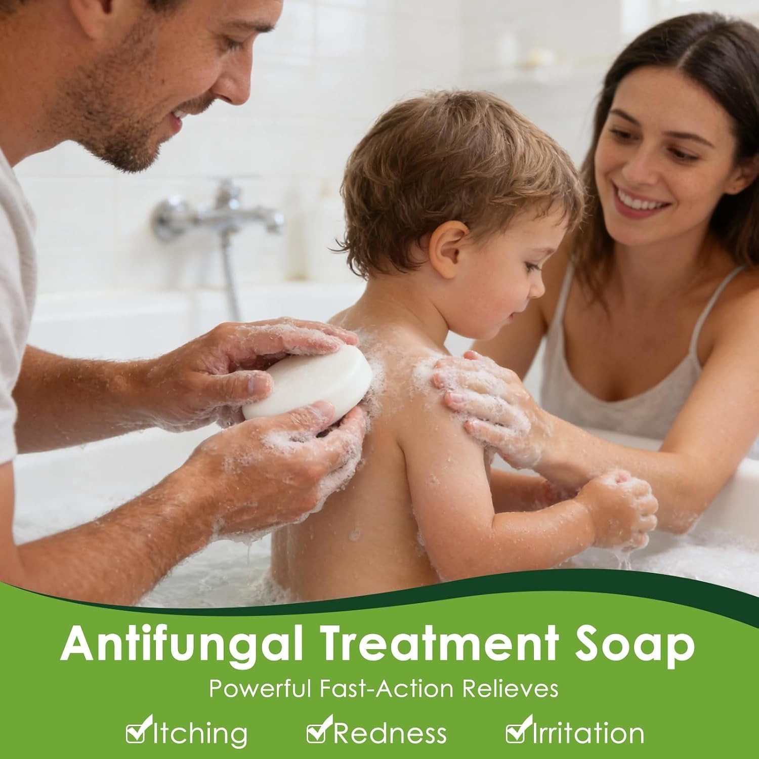 Tea Tree Antifungal Soap Bar – Skin Relief for Acne, Athlete’s Foot & More