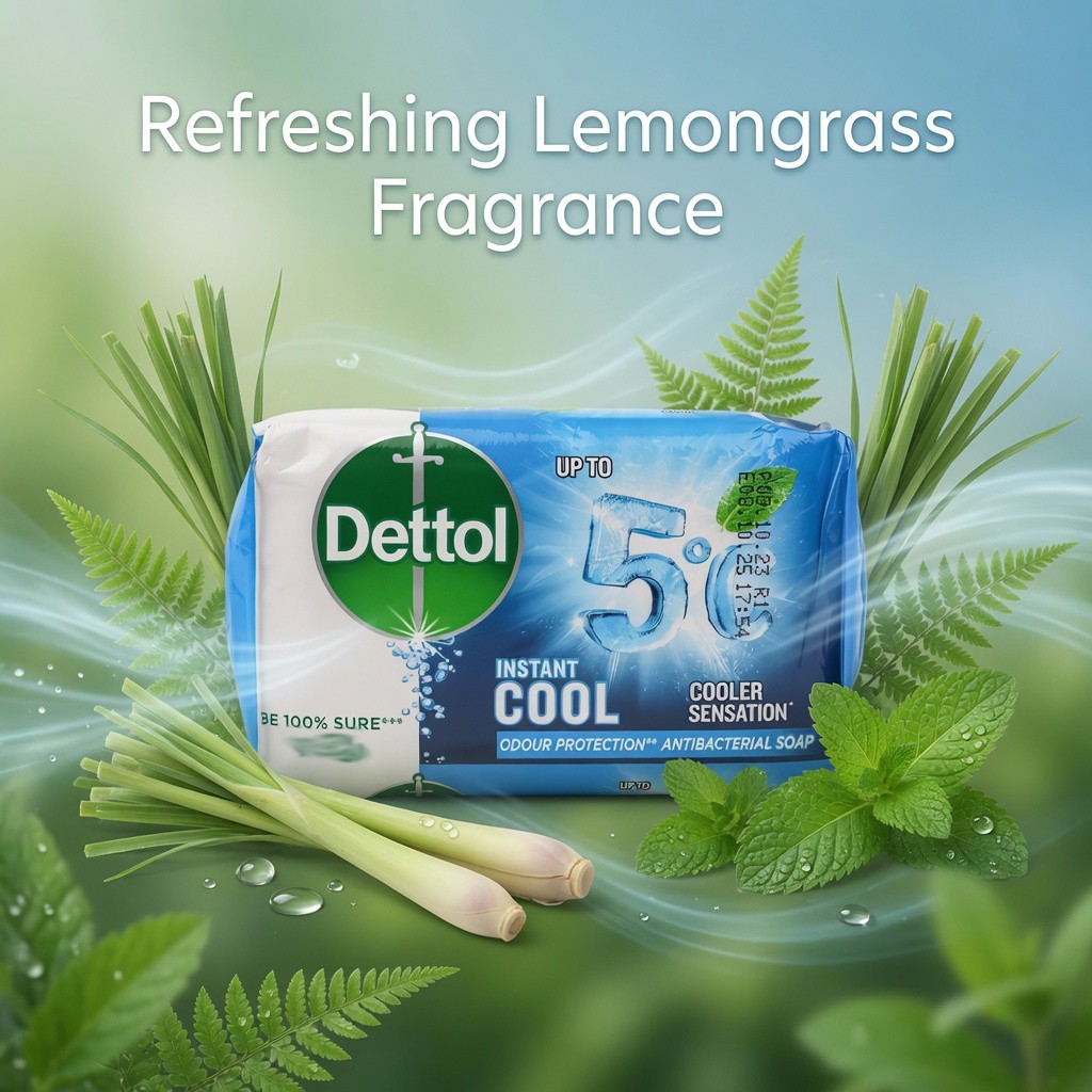 Dettol Antibacterial Cooling Soap 110g | Buy 2 Get 1 Free | Fresh Body Care