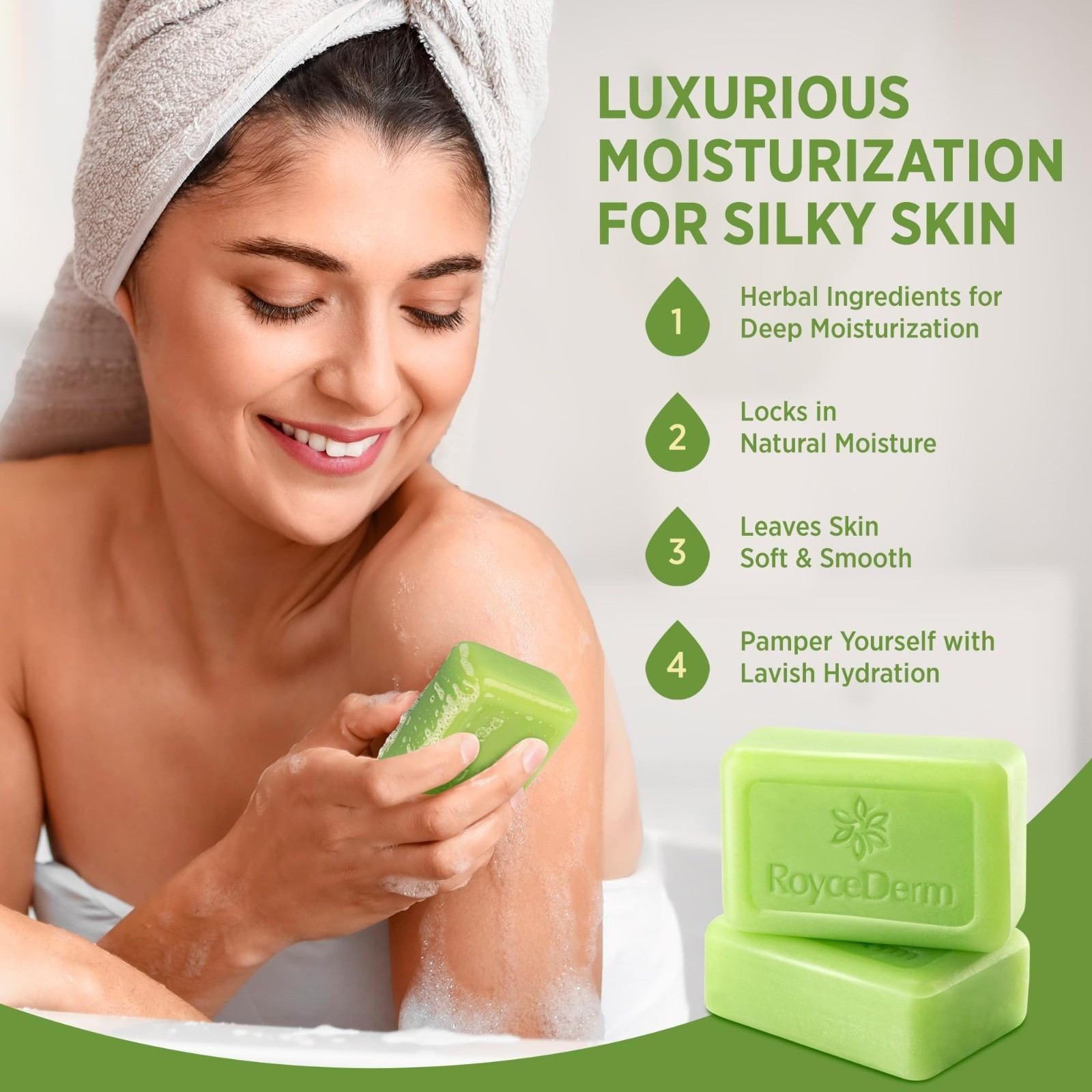 Roycederm Antifungal Antibacterial Tea Tree Soap | Treatment Soap for Face &…