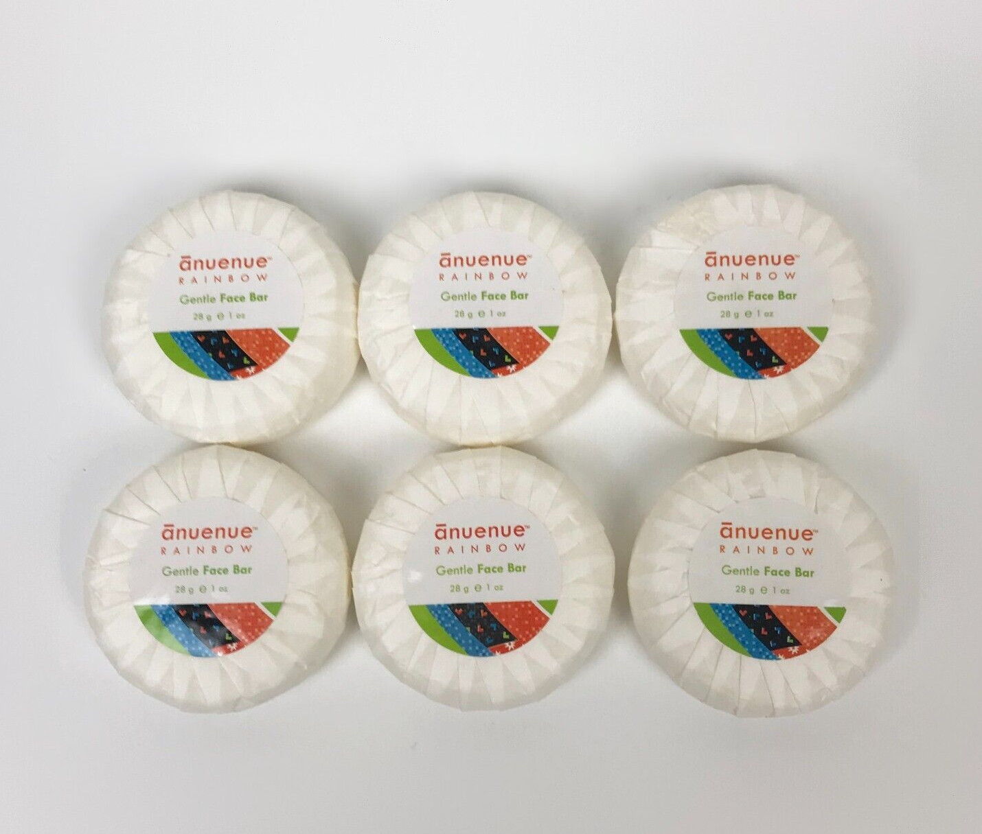 Anuenue Rainbow Gentle Face Bar 6 x 28g (1oz)