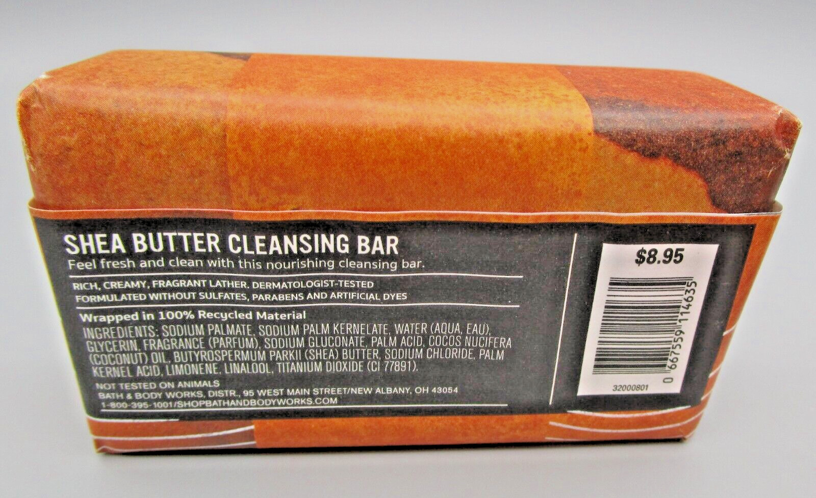 BATH & BODY WORKS~Men’s Collection CANYON Shea Butter Cleansing Bar Soap