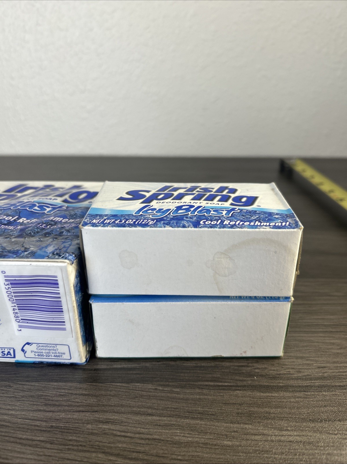 Irish Spring Soap Lot 5 Bars Icy Blast + Original NOS Vintage USA Mixed Lot NEW