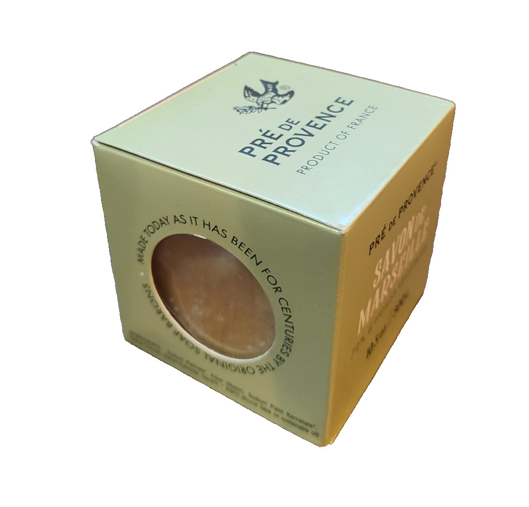 Pre de Provence French Soap Cube – Savon de Marseille (10.5 oz / 300g) Sealed