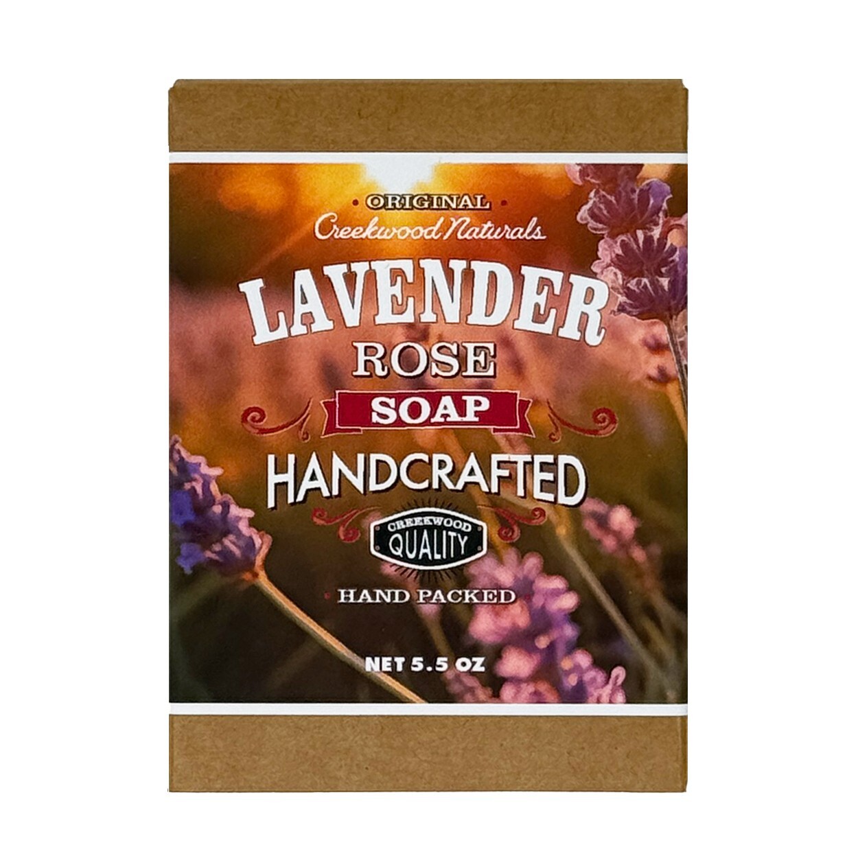 Handcrafted Lavender Rose Soap – American Made All Natural Soap with Lavender