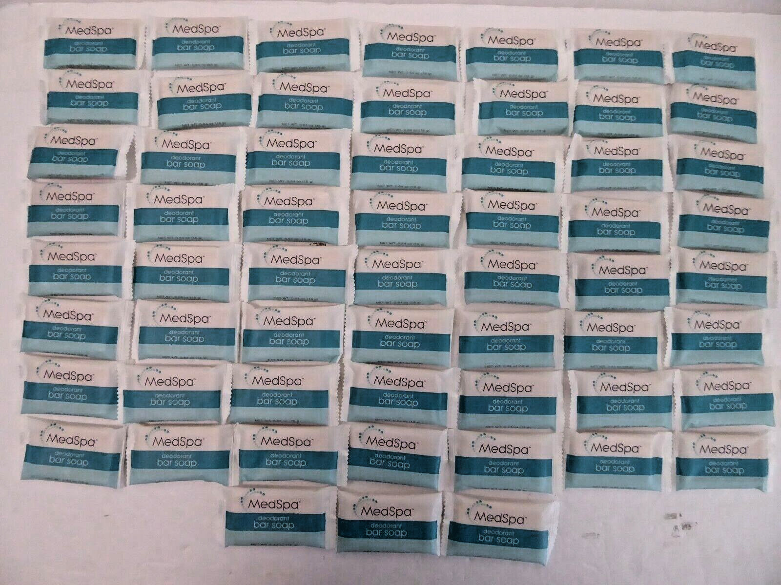 Lot of 59 NEW Medline MedSpa Complexion Bar Soap 0.64 oz 18g Travel Size