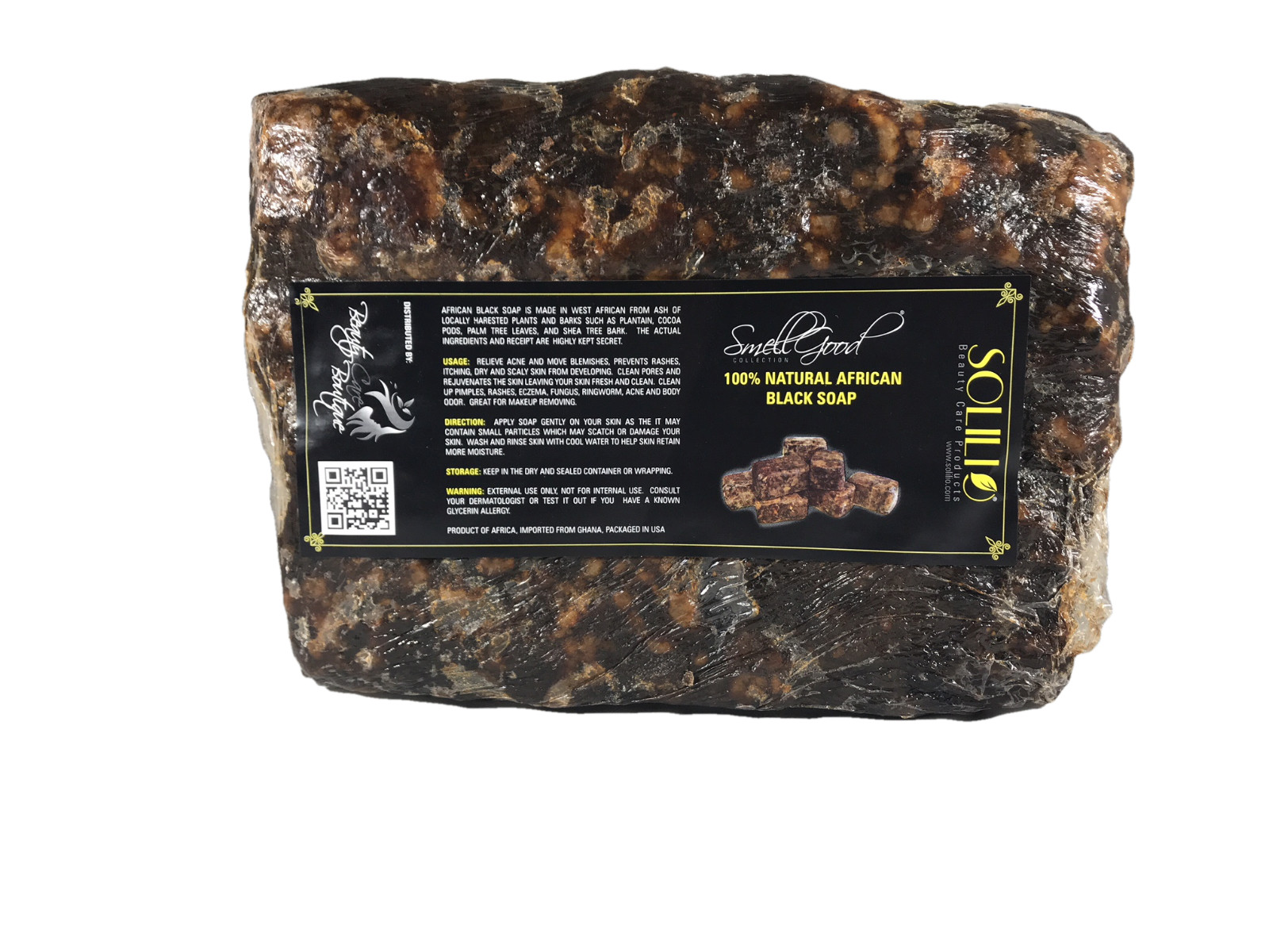 African Black Soap from Ghana, Handmade and Totally Natural