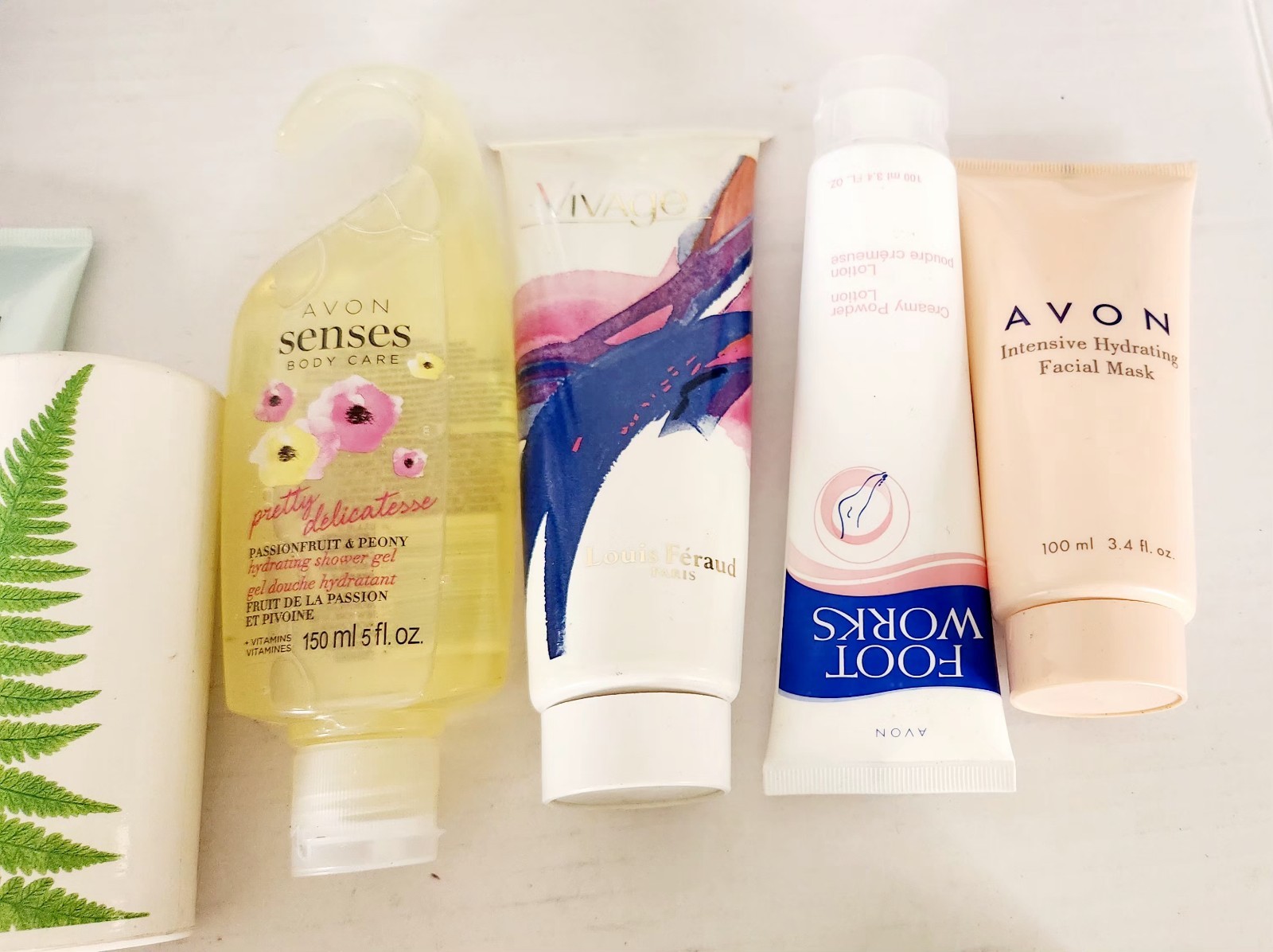 Vintage Avon Products Lotion Shampoo Soap Bath New NOS 25 Piece