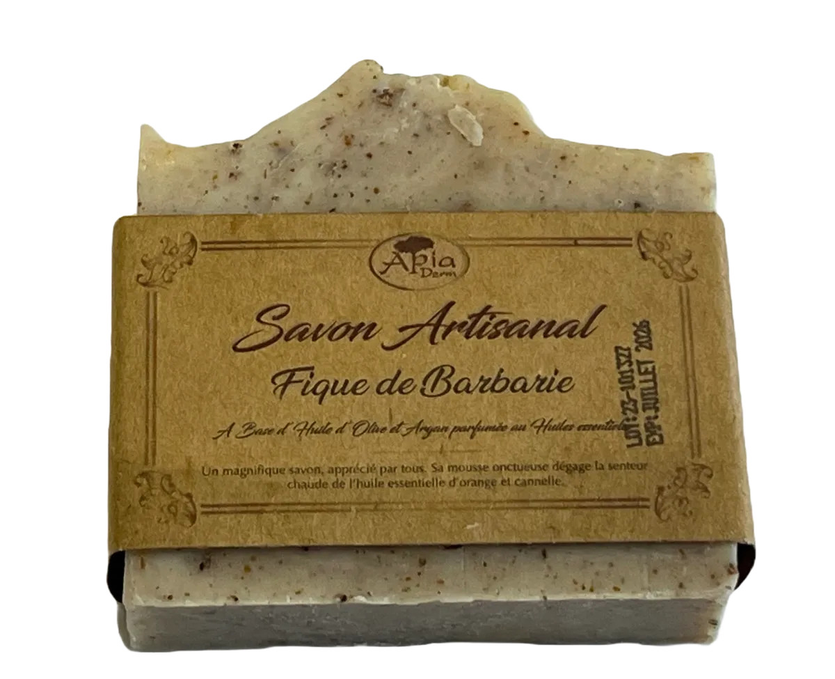 Fique de Barbarie (Prickly Pear) & Argan Artisanal Handmade Soap – 120g