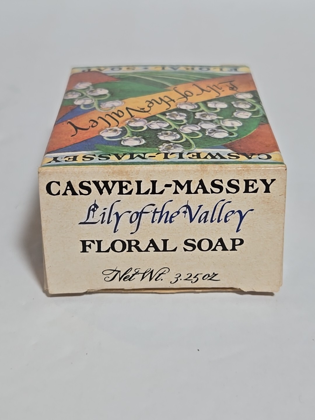 Caswell Massey Lily Of the Valley Floral Soap Bar WITH BOX 3.25 Oz NEW