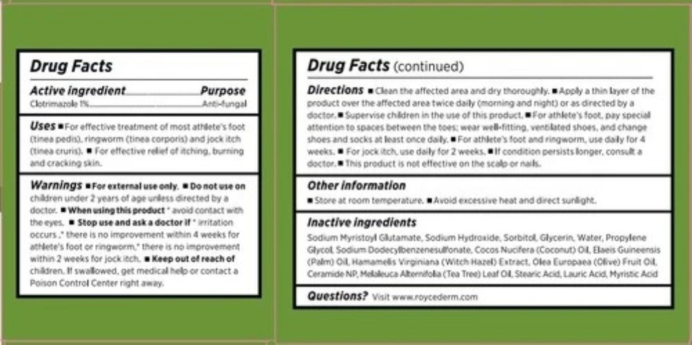 Roycederm Antifungal Antibacterial Tea Tree Soap Treatment Soap for Face &.3Pack