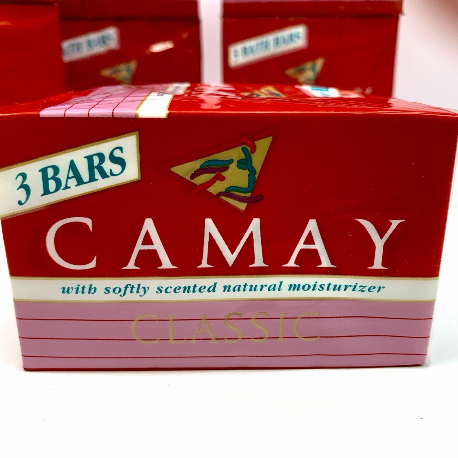 Lot 10 x 3 Packs Camay Soap Pink Classic Softly Scented Discontinued Bath Bar