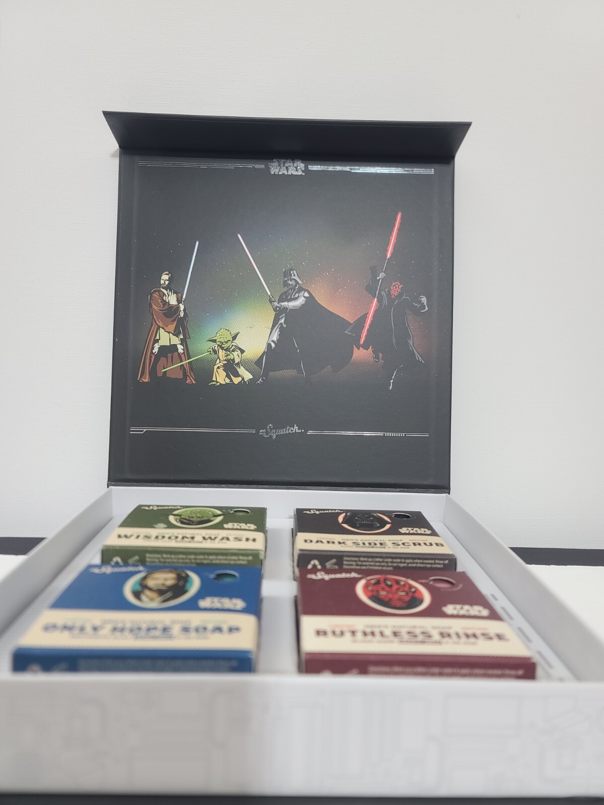 Dr. Squatch Star Wars Limited Edition Soap Set Collection 1 Four Bricks New