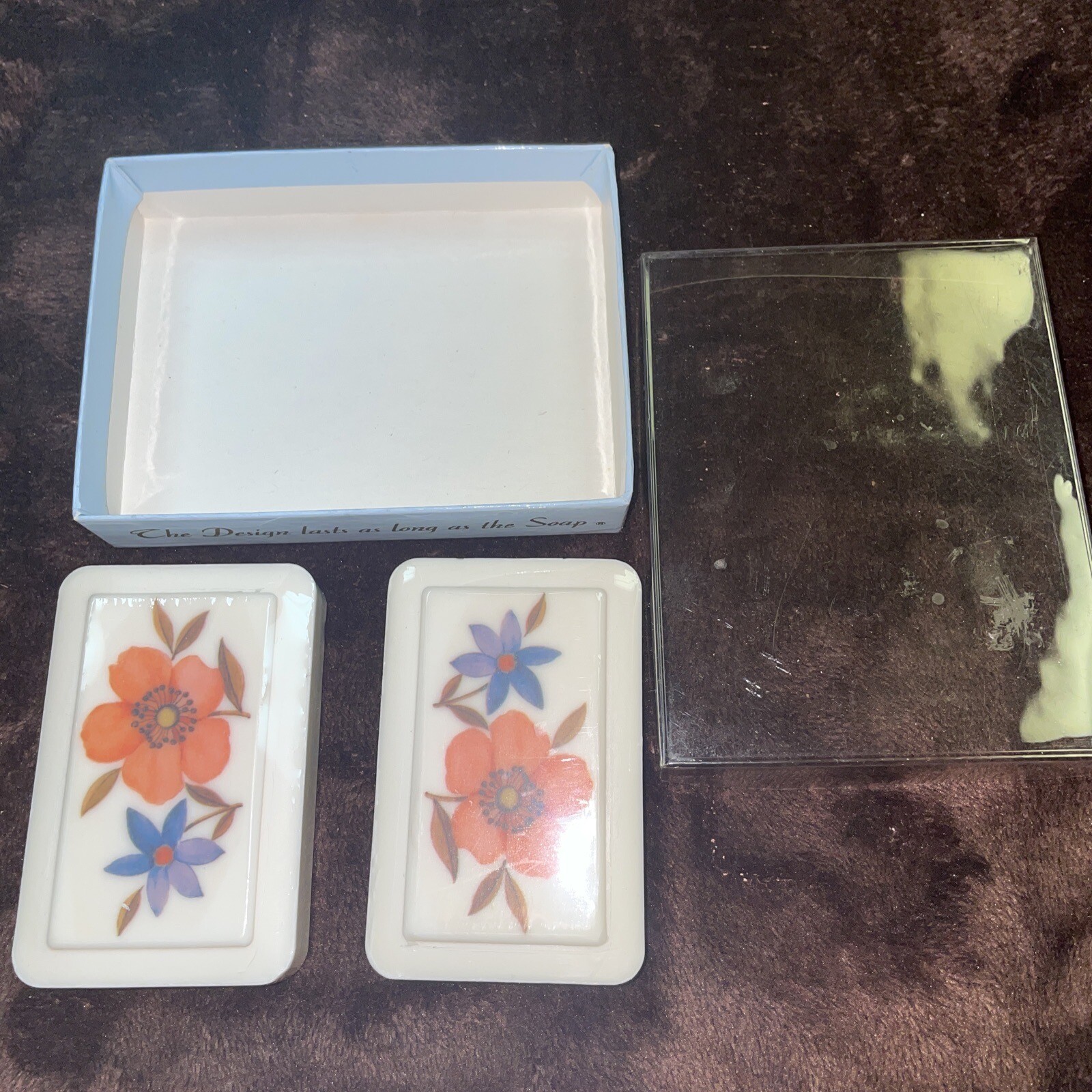 Vintage Katherine Gray, Inc. New French-milled Boxed Soap Duo See Photos