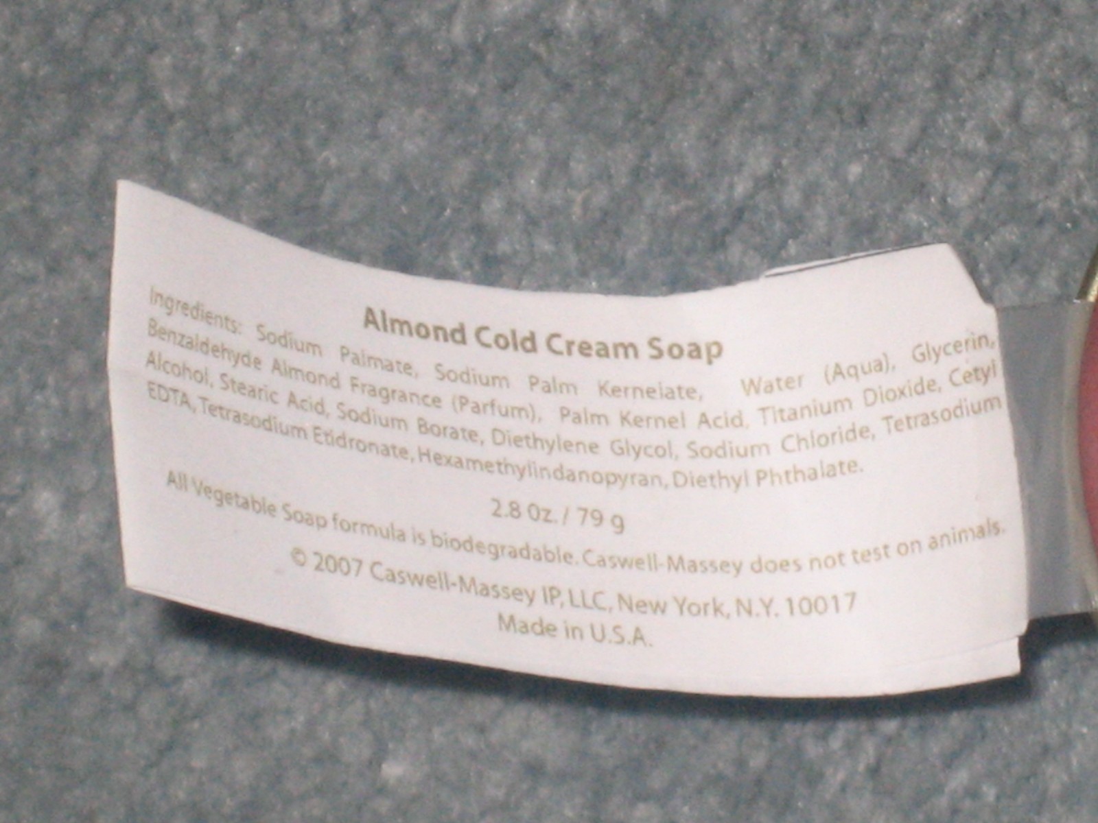 Caswell-Massey Almond Cold Cream Soap Russian Eggs 2004 Elite Gift Boxes