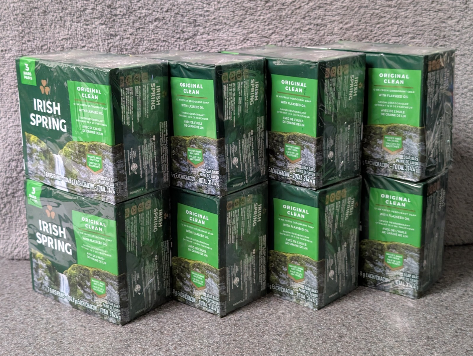 IRISH SPRING – 24 (3.7oz) BARS – ORIGINAL CLEAN – FREE SHIPPING