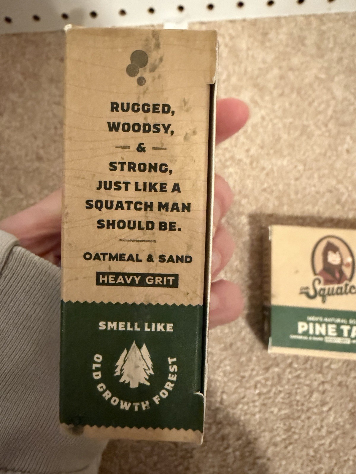 Two Dr. Squatch Pine Tar Soap for Men – 5oz